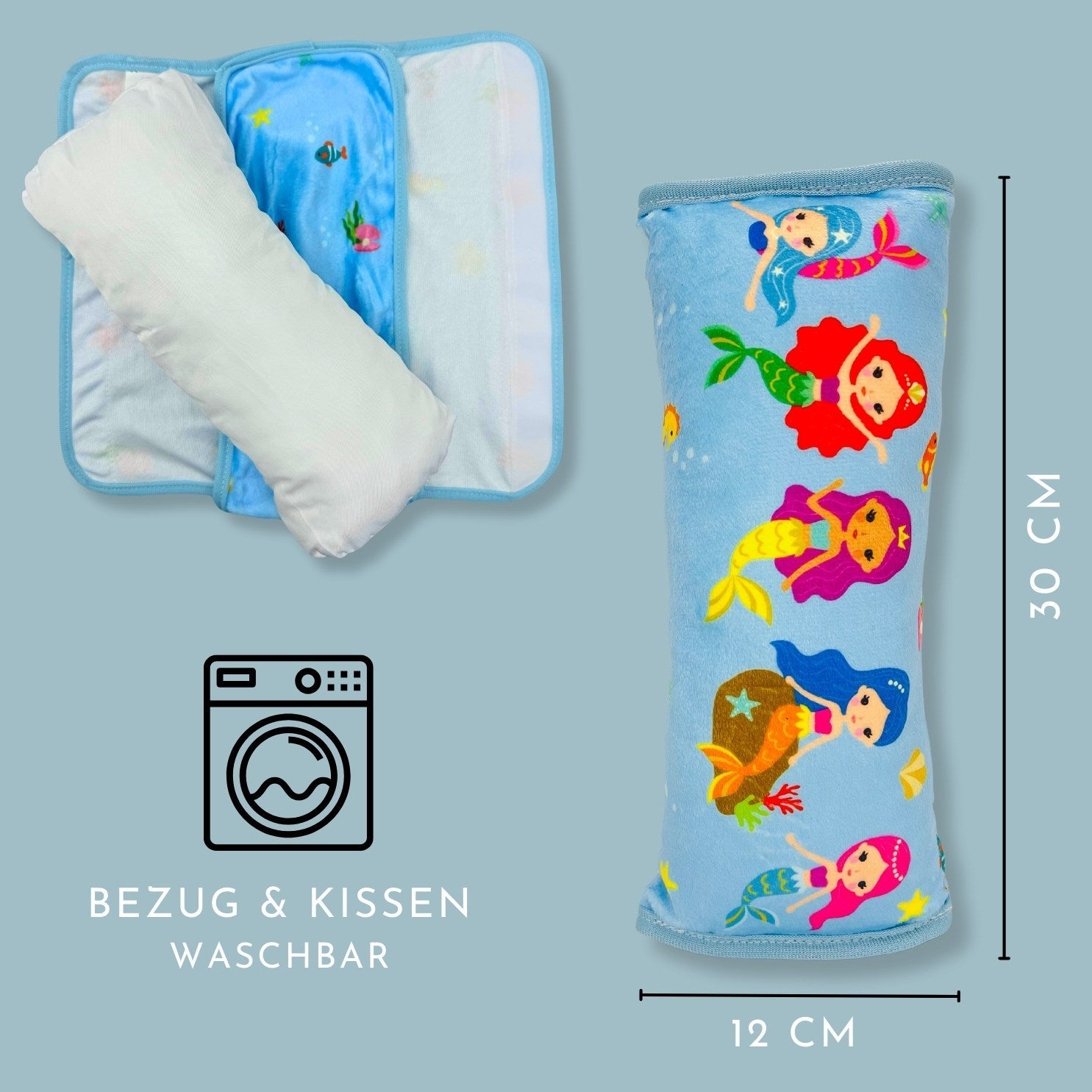 Auto Schlafkissen Meerjungfrau - SafeBabyKinder