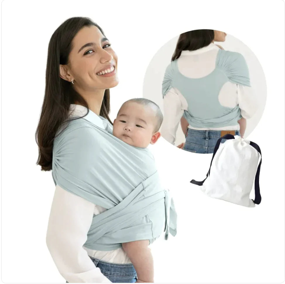 Cotton X-Type Baby Sling Wrap - SafeBabyKinder