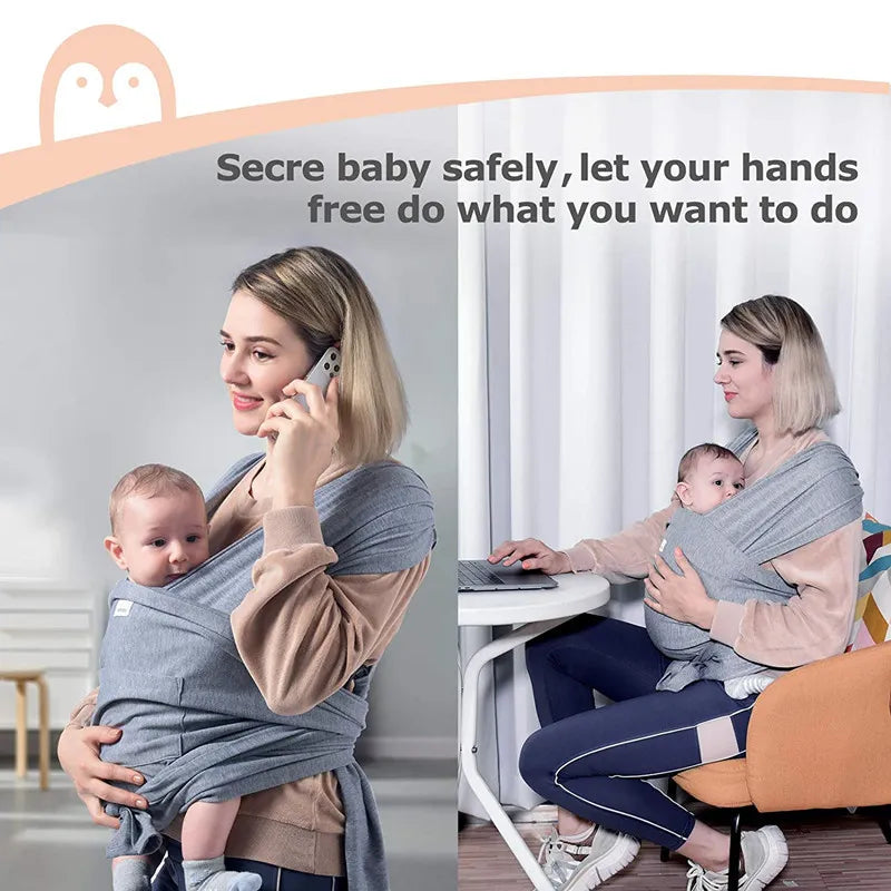 Cotton X-Type Baby Sling Wrap - SafeBabyKinder