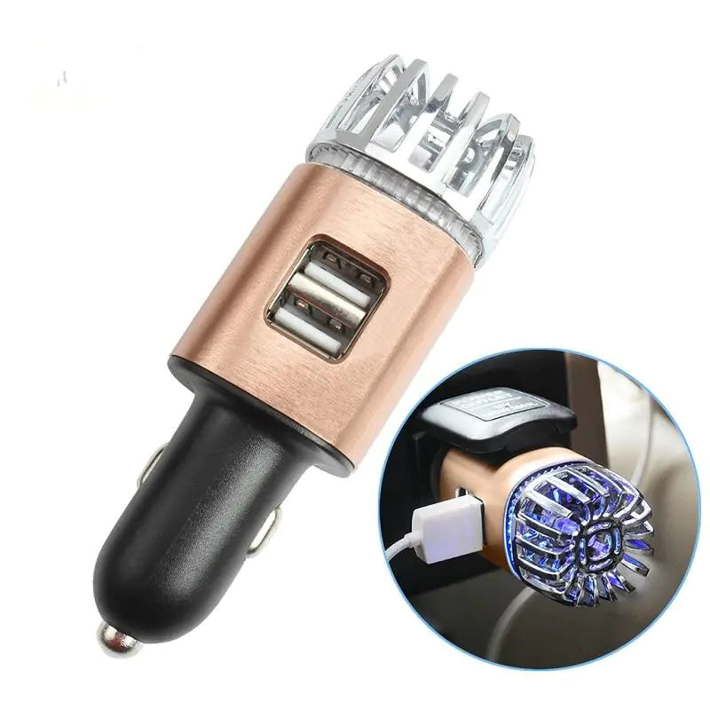 Car Ionizer Air Purifier with Charger - SafeBabyKinder