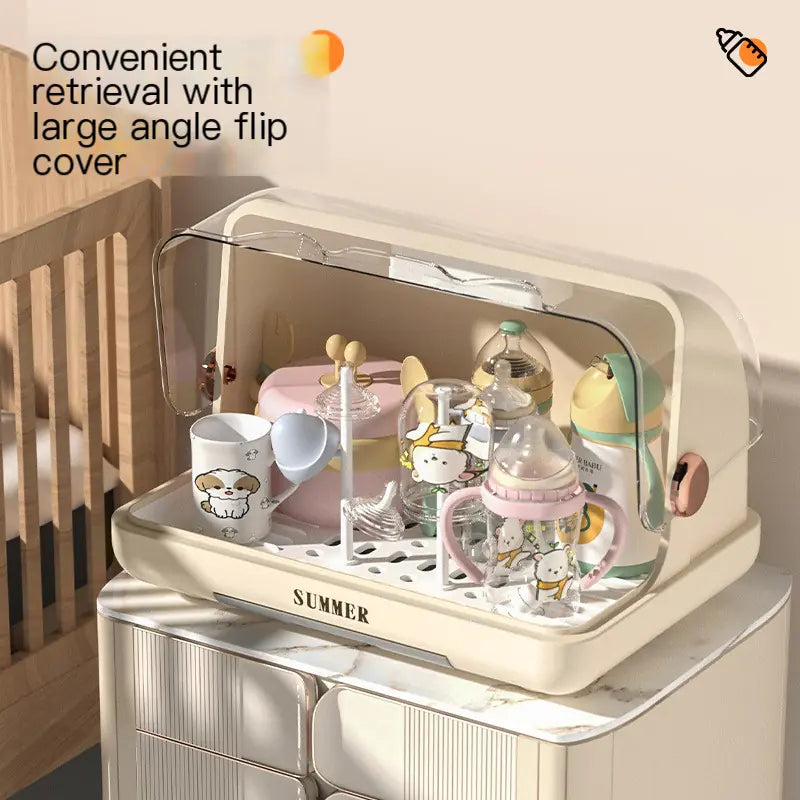 UV Sterilisator für Babyflaschen mit Staubschutzdeckel - SafeBabyKinder