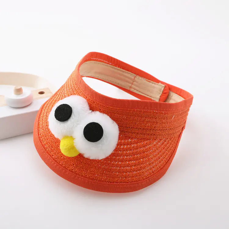 Summer Baby Hat with Sunshade and Empty Top Design - SafeBabyKinder