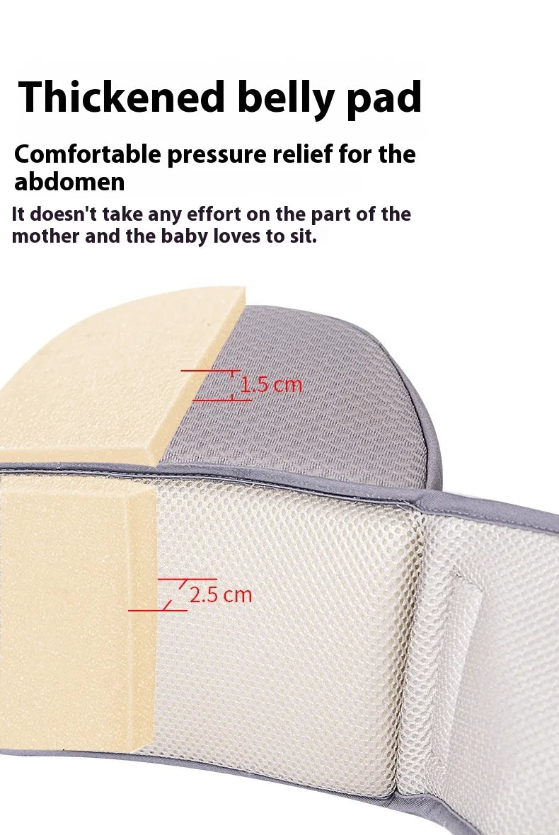 Baby Carrier Waist Stool Lightweight Front Holding - SafeBabyKinder