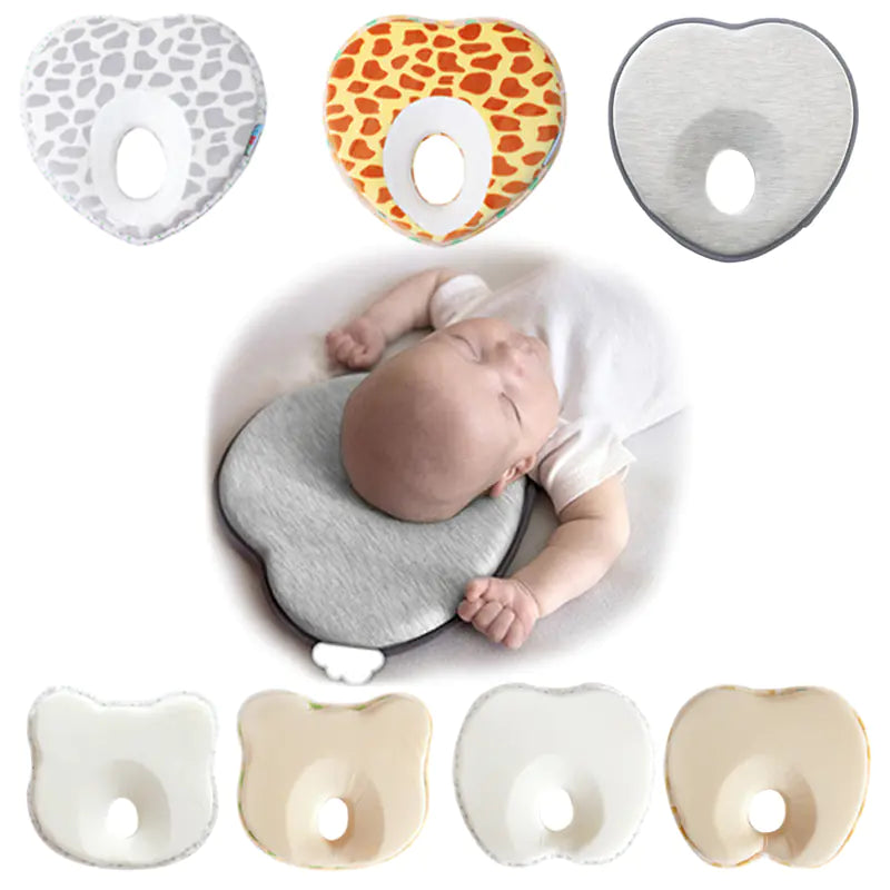 Memory Foam Baby Pillow for Newborn Neck Protection - SafeBabyKinder
