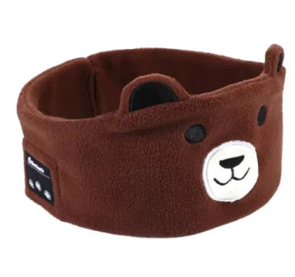 Bluetooth Headset Animal Headband Sleep Mask - SafeBabyKinder