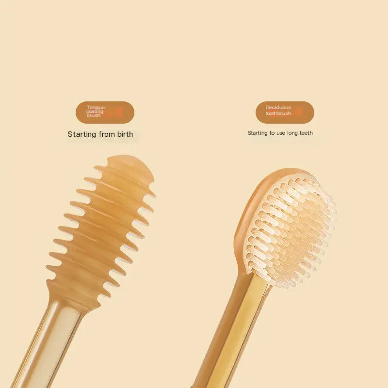Silicone Baby Toothbrush for Oral Cleaning and Care - SafeBabyKinder