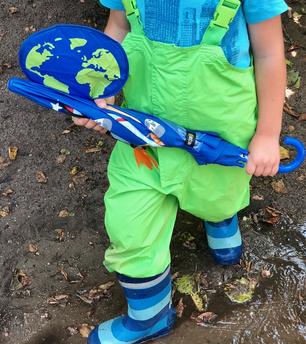 3D Regenschirm Weltraum - SafeBabyKinder