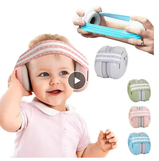 Sleep Noise-Proof Child Protective Earmuffs - SafeBabyKinder