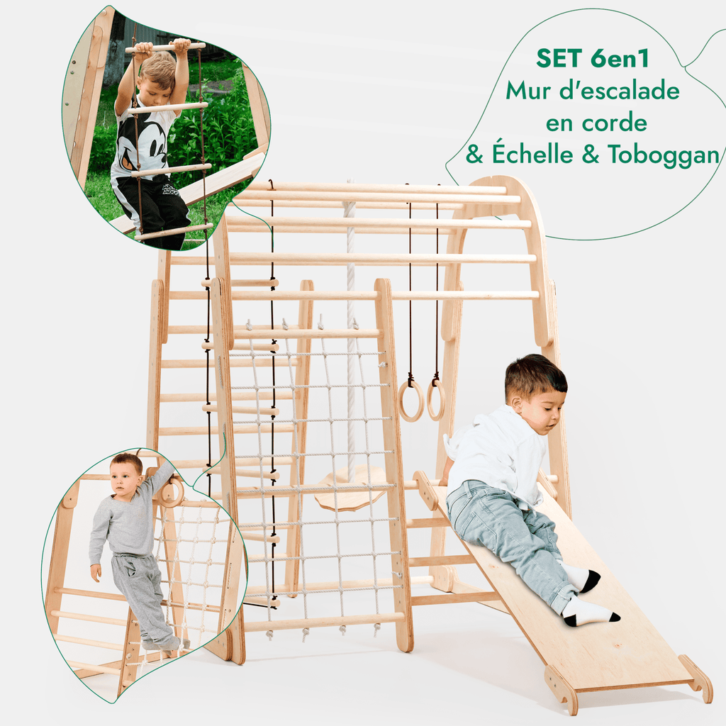 6in1 Indoor Spielplatz für Kinder – “Gebraucht – Wie neu” - SafeBabyKinder
