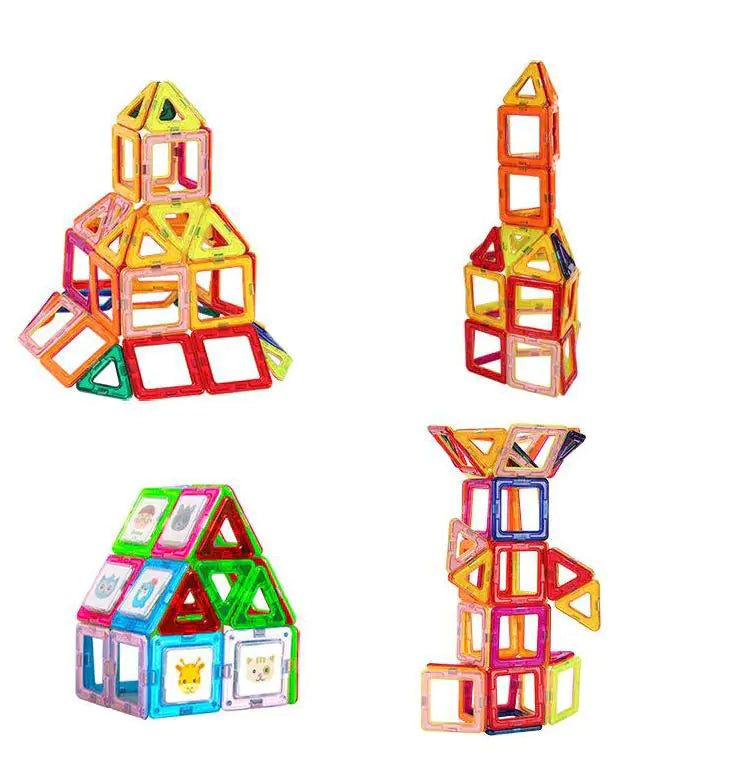 Magnetic Blocks Educational Building Toy - SafeBabyKinder
