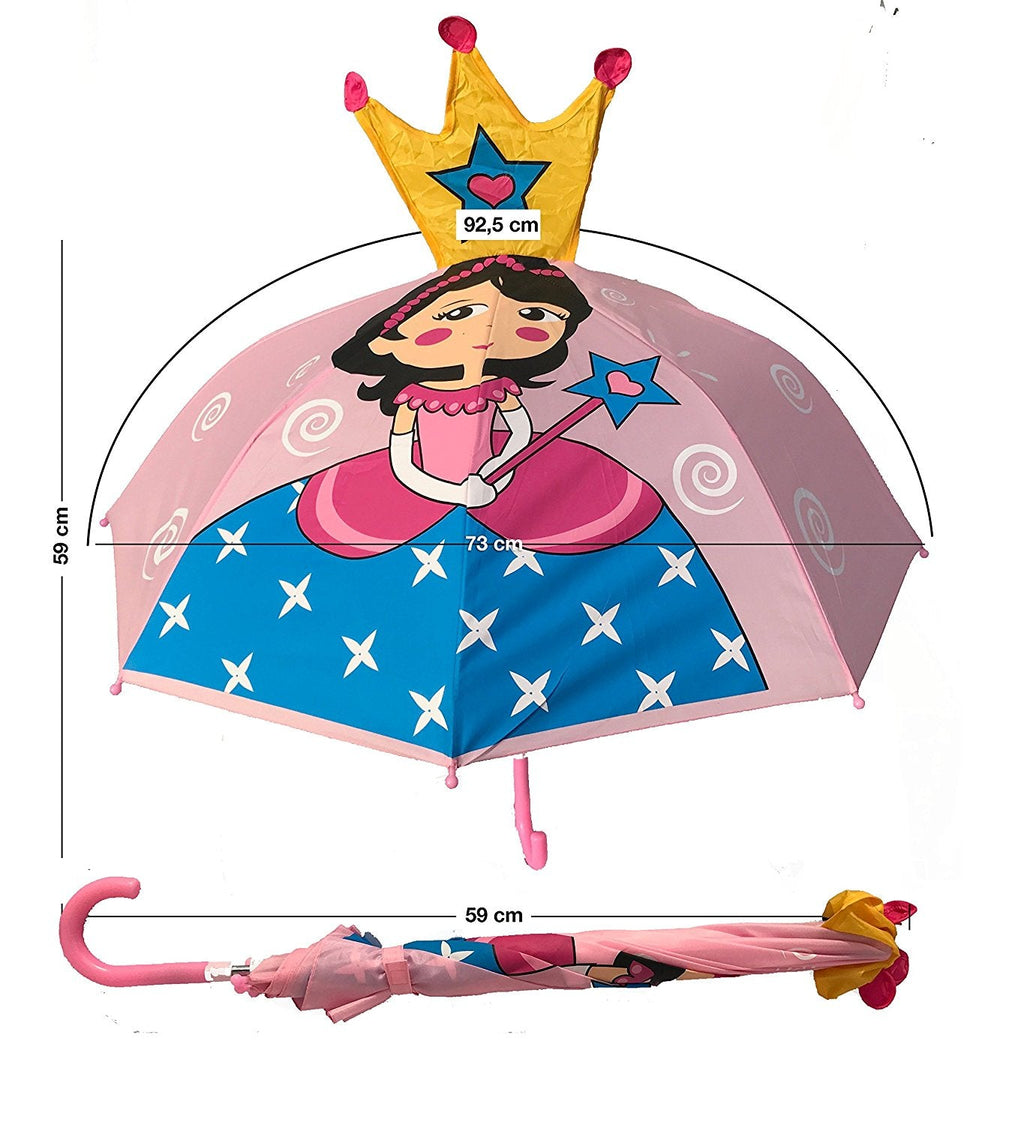 Regenschirm Prinzessin rosa - SafeBabyKinder