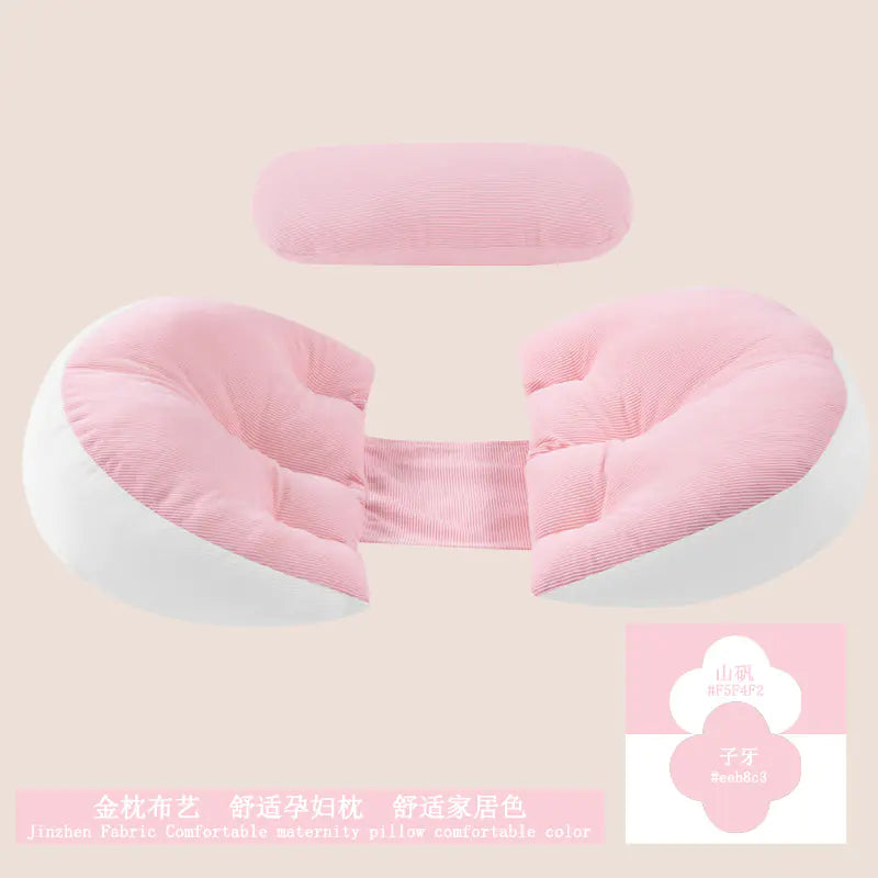 Cooling Maternity Pillow for Side Sleepers and Nursing - SafeBabyKinder