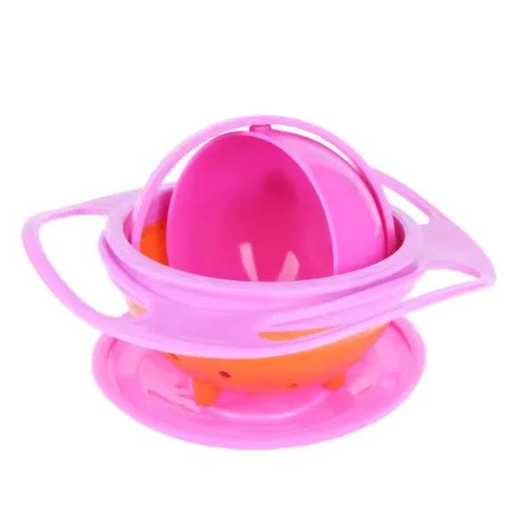 360-Degree Rotating Baby Bowl with Universal Gyro - SafeBabyKinder