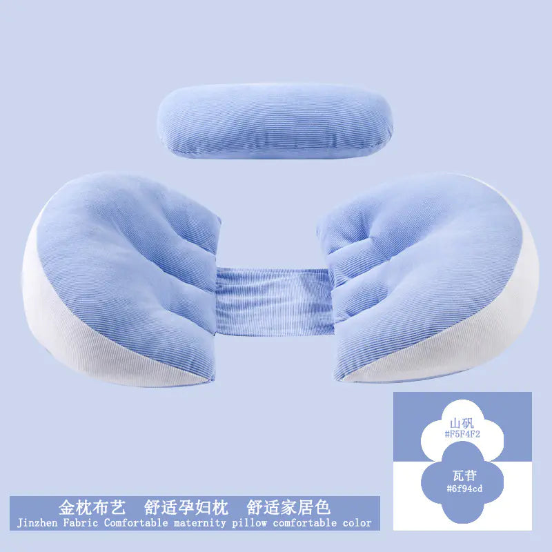 Cooling Maternity Pillow for Side Sleepers and Nursing - SafeBabyKinder