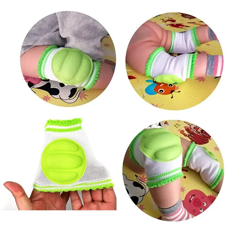 Adjustable Anti-Slip Knee Pads for Babies (1 Pair) - SafeBabyKinder