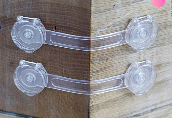 2024 Transparent Dual Opening Child Safety Lock - SafeBabyKinder