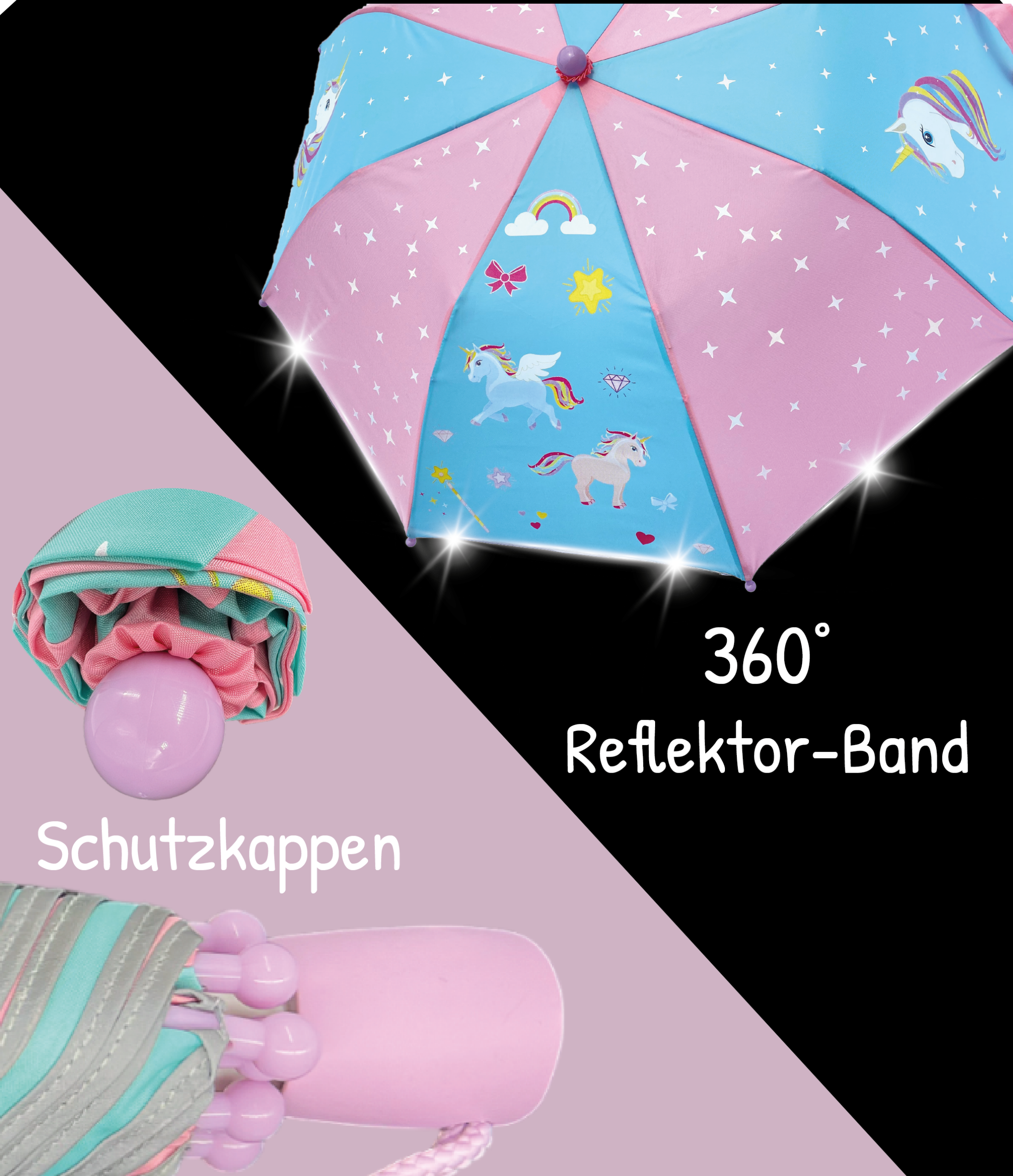 Magic Regenschirm Einhorn - SafeBabyKinder