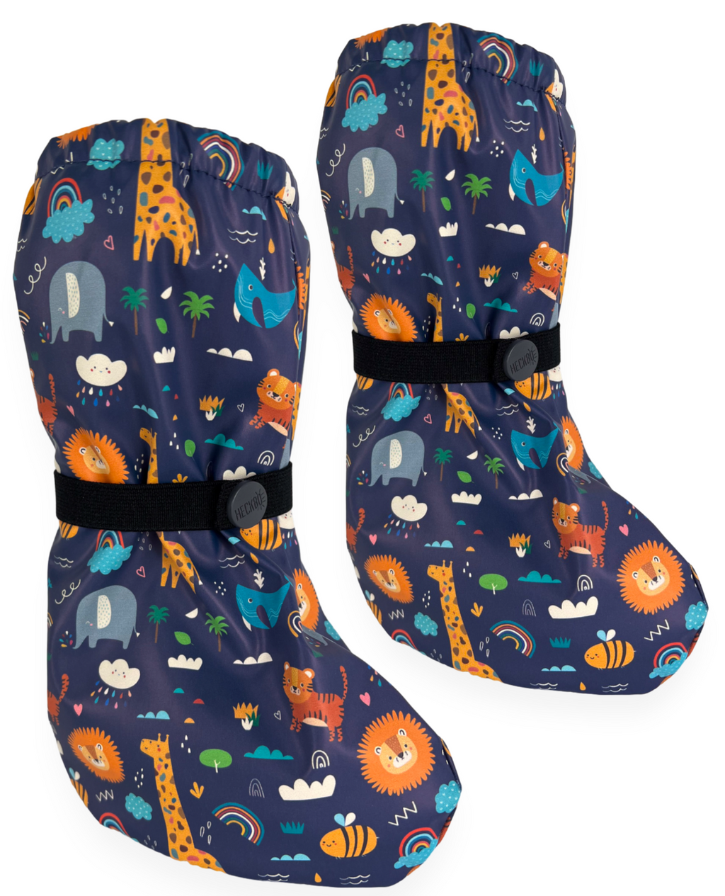 Füßlinge ohne Innen-Futter - Dschungel - SafeBabyKinder
