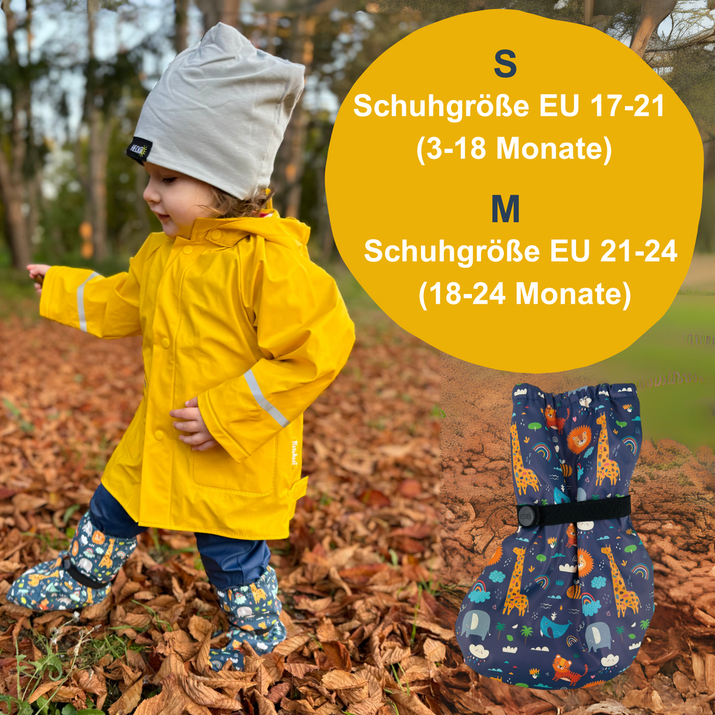 Füßlinge ohne Innen-Futter - Dschungel - SafeBabyKinder