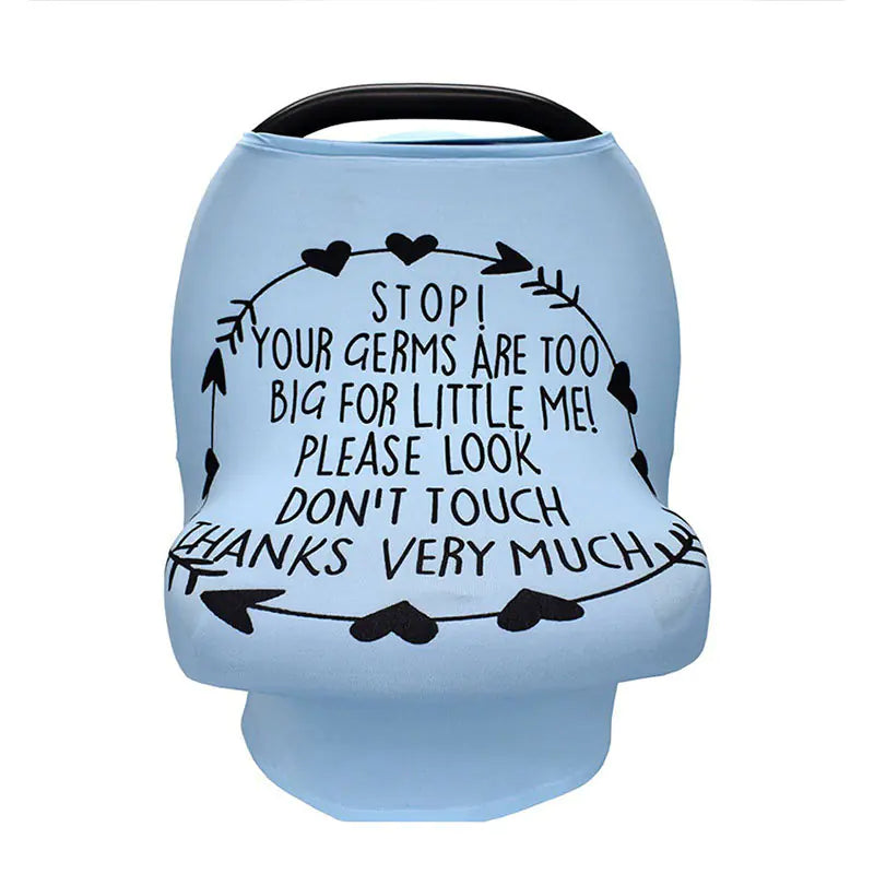 Multi-Function Nursing Cover with Sunshade and Windshield - SafeBabyKinder