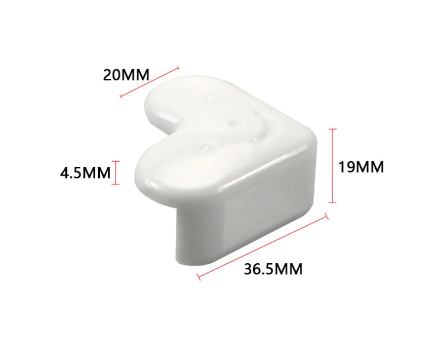 Smiley Face Love Model Corner Protectors for Furniture - SafeBabyKinder