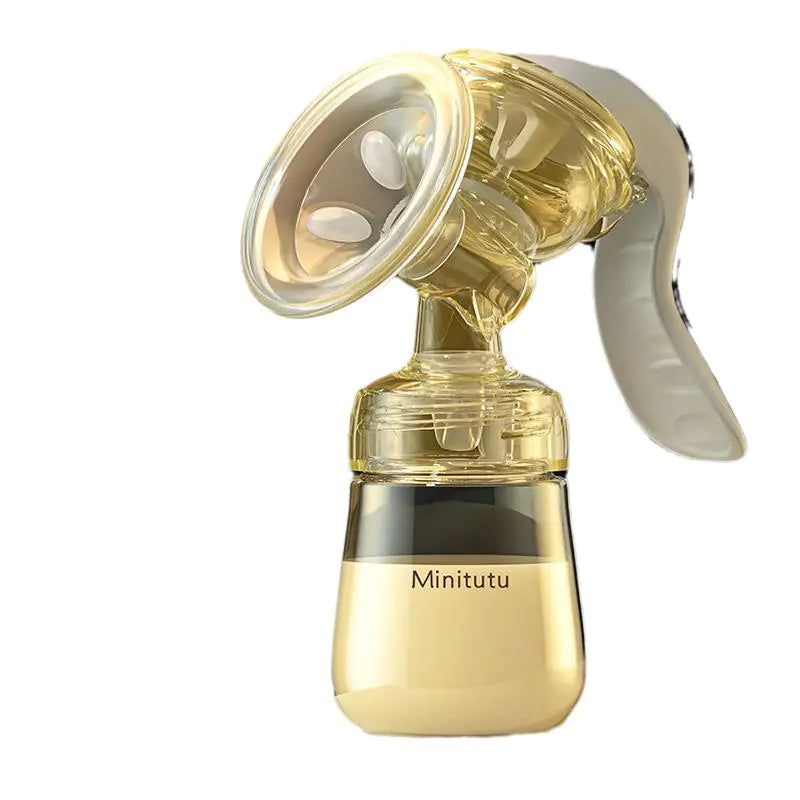 Nano Antibacterial Manual Breast Pump with Massage Feature - SafeBabyKinder