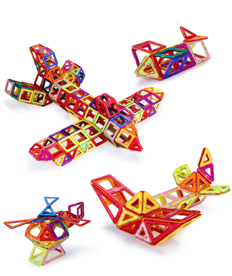 Magnetic Blocks Educational Building Toy - SafeBabyKinder