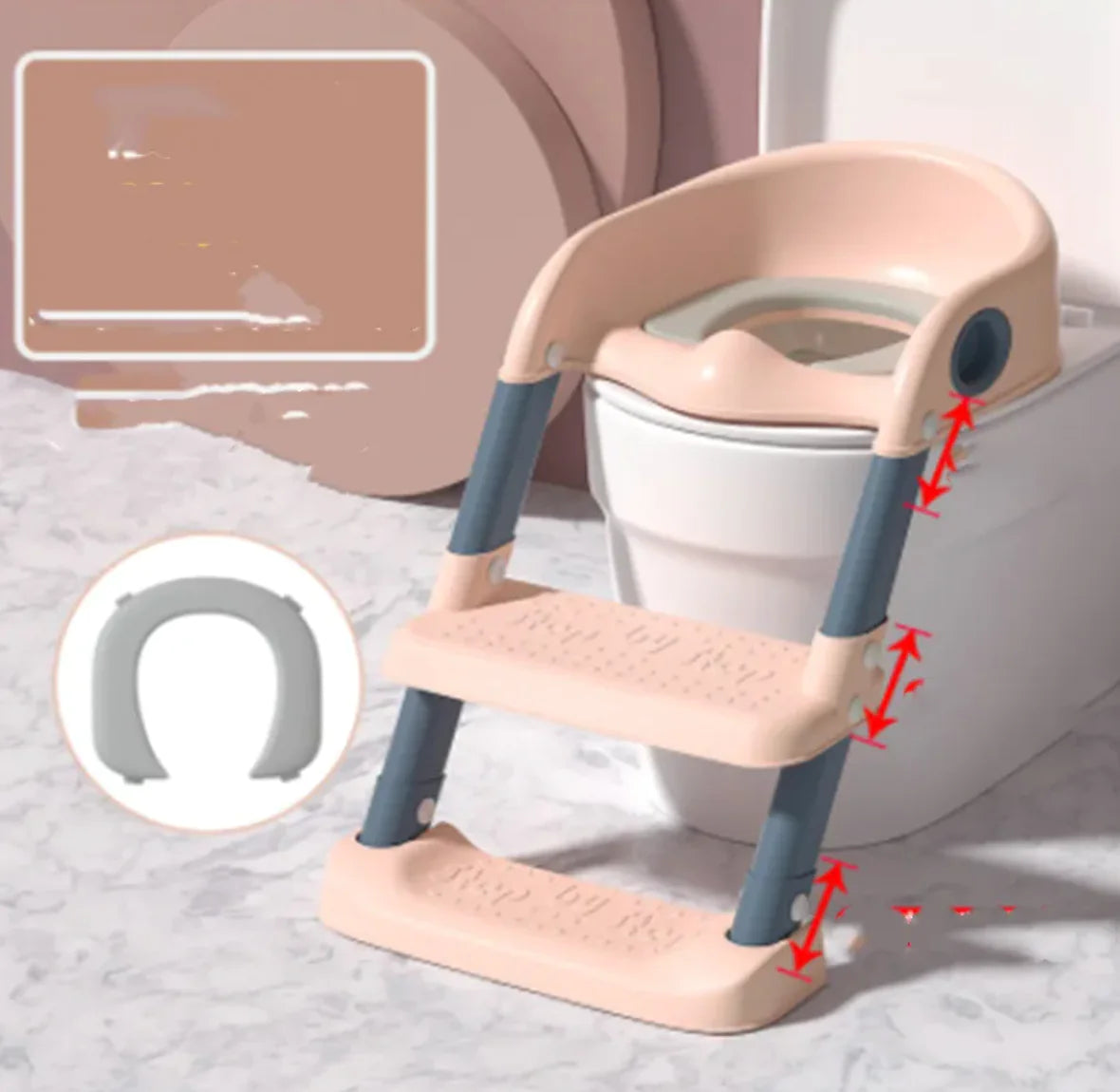 Children's Toilet Training Ladder - SafeBabyKinder