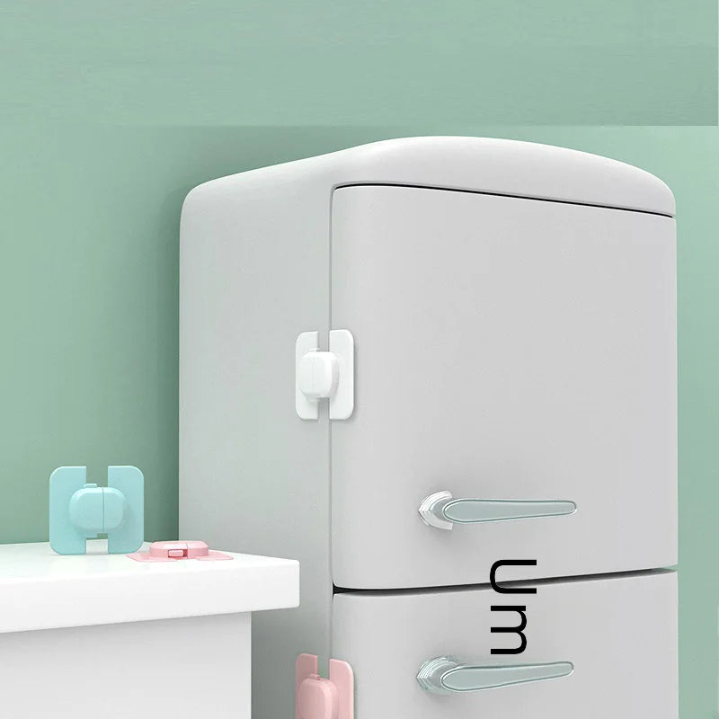 Child Safety Locks for Cabinets and Refrigerators - SafeBabyKinder
