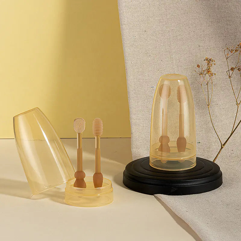 Silicone Baby Toothbrush for Oral Cleaning and Care - SafeBabyKinder