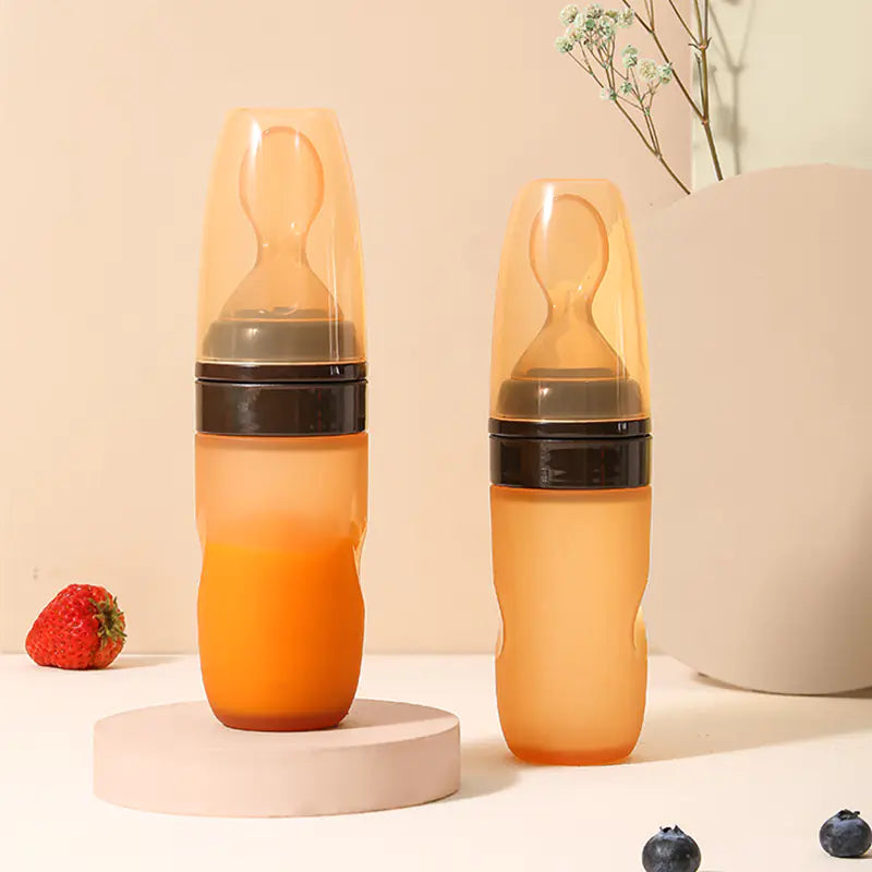 BPA Free Baby Bottle Feeding Spoon for Rice Cereal - SafeBabyKinder