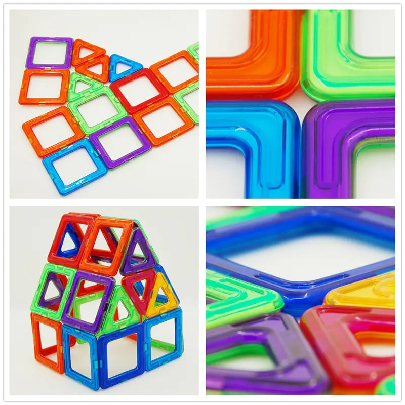 Magnetic Blocks Educational Building Toy - SafeBabyKinder