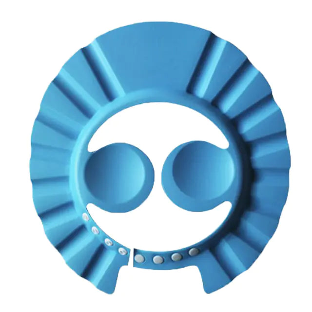 Adjustable Waterproof Baby Bath Shower Cap with Earmuffs - SafeBabyKinder