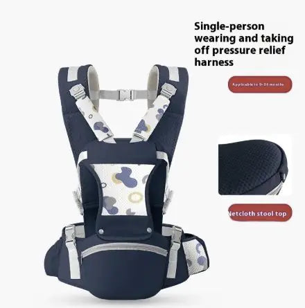 Baby Carrier Waist Stool Lightweight Front Holding - SafeBabyKinder