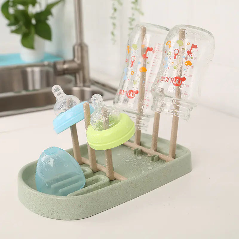 Baby Bottle Drying Rack and Storage Tree - SafeBabyKinder
