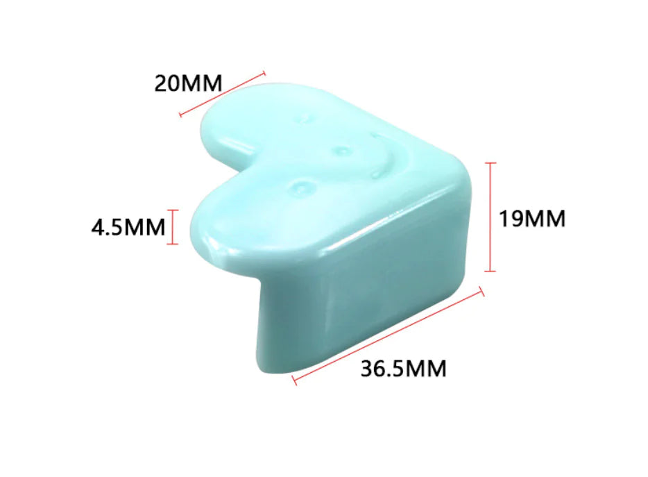Smiley Face Love Model Corner Protectors for Furniture - SafeBabyKinder