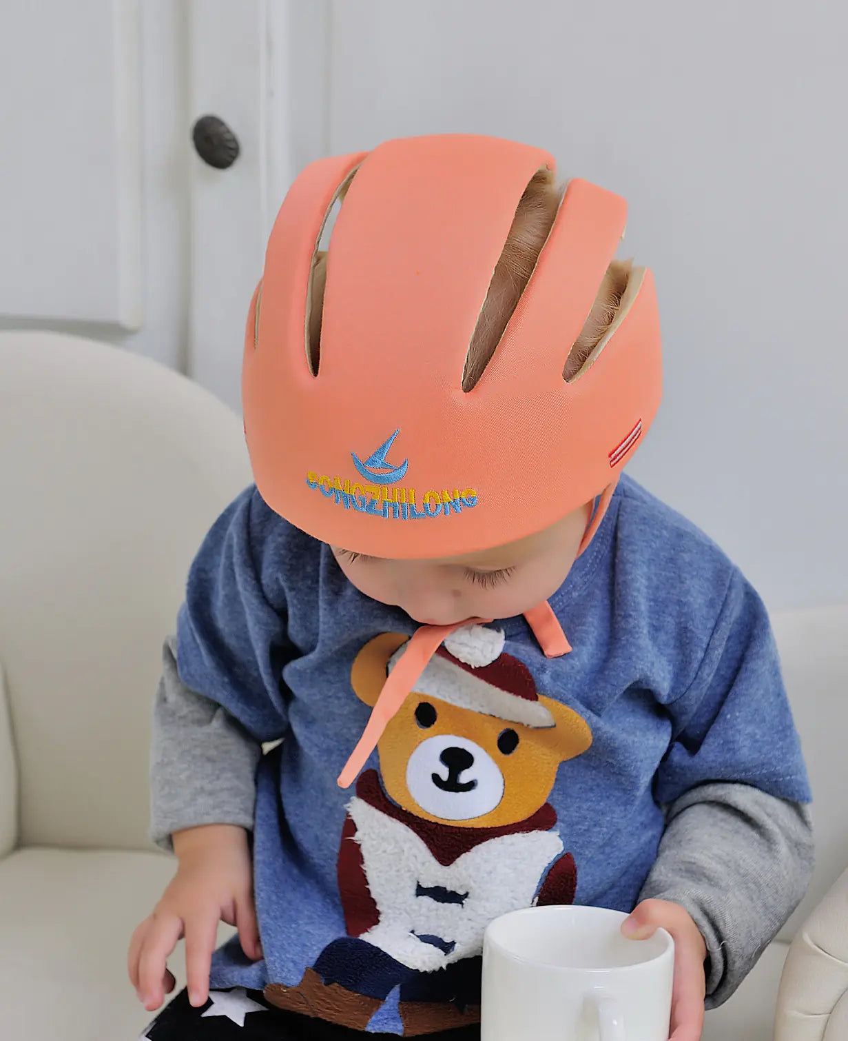 Breathable Baby Safety Helmet for Learning to Walk - SafeBabyKinder