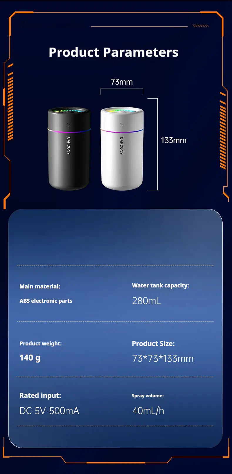 Desktop Humidifier - SafeBabyKinder