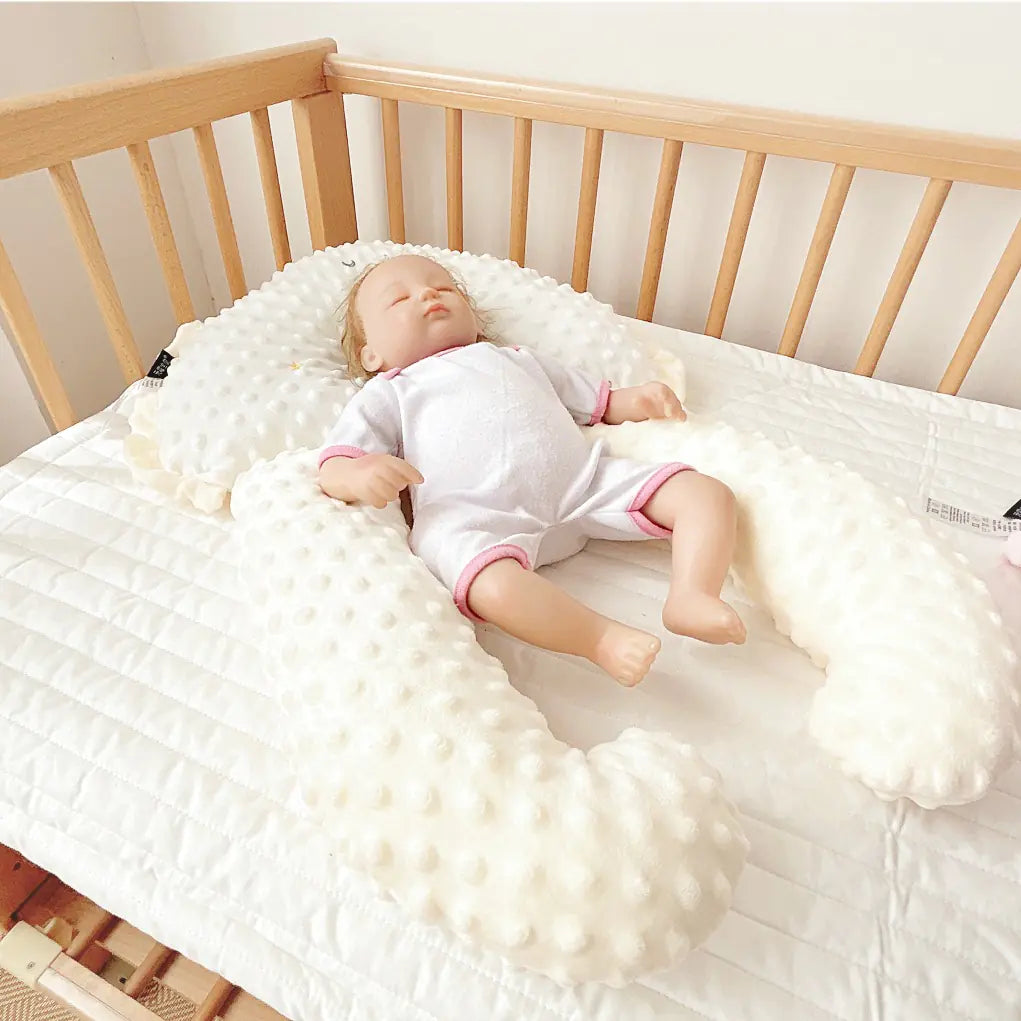 No Top Velvet Anti-Deviation Baby Head Pillow - SafeBabyKinder