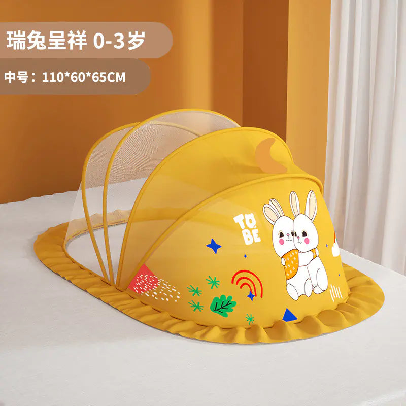 Baby Mosquito Net for Crib - Foldable and Universal - SafeBabyKinder