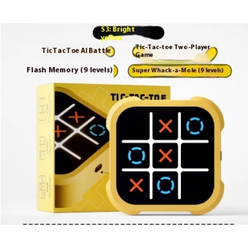 Montessori Tic-Tac-Toe Educational Puzzle Chess Set - SafeBabyKinder
