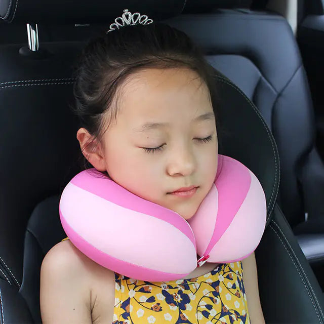 Children's U-Shaped Car Safety Seat Pillow - SafeBabyKinder