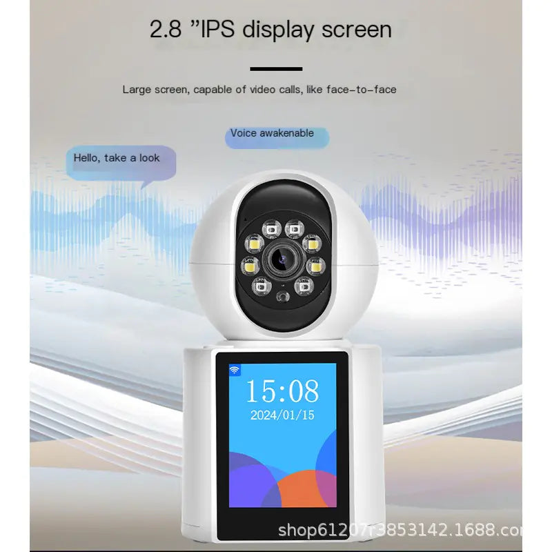 Smart 360° Indoor WiFi Camera for Baby Monitoring - SafeBabyKinder