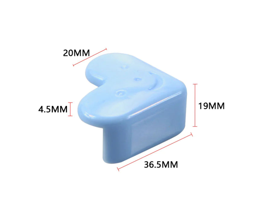Smiley Face Love Model Corner Protectors for Furniture - SafeBabyKinder