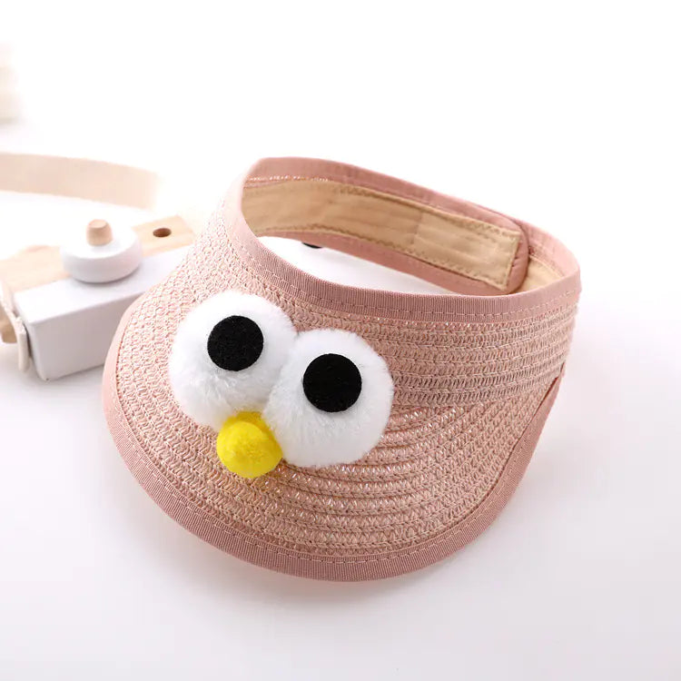 Summer Baby Hat with Sunshade and Empty Top Design - SafeBabyKinder