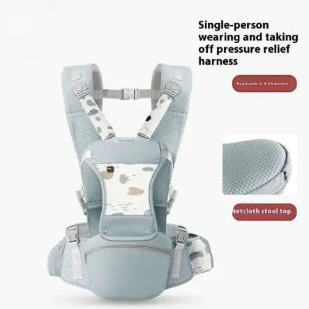 Baby Carrier Waist Stool Lightweight Front Holding - SafeBabyKinder