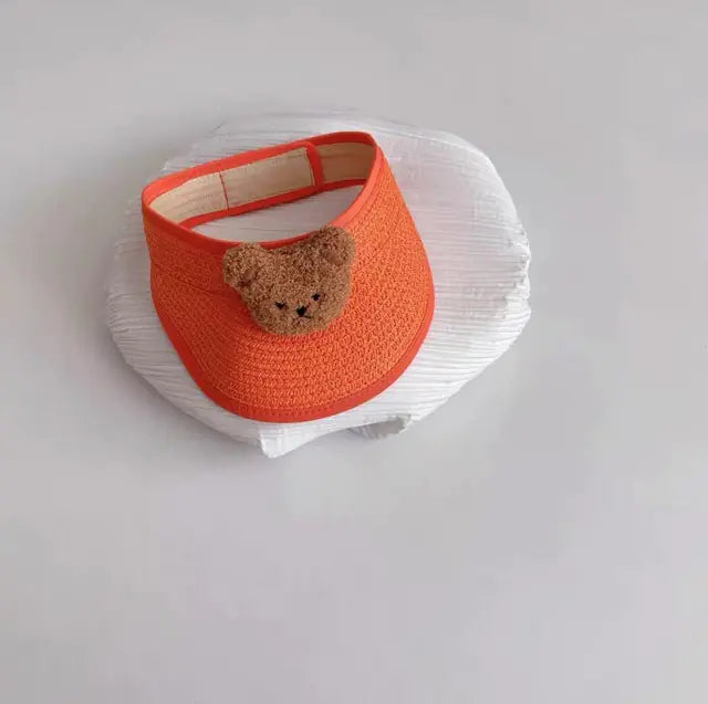 Süße Bären Sommerhüte für Kinder – Unisex, Zusammenklappbar und Ideal für den Sommer - SafeBabyKinder