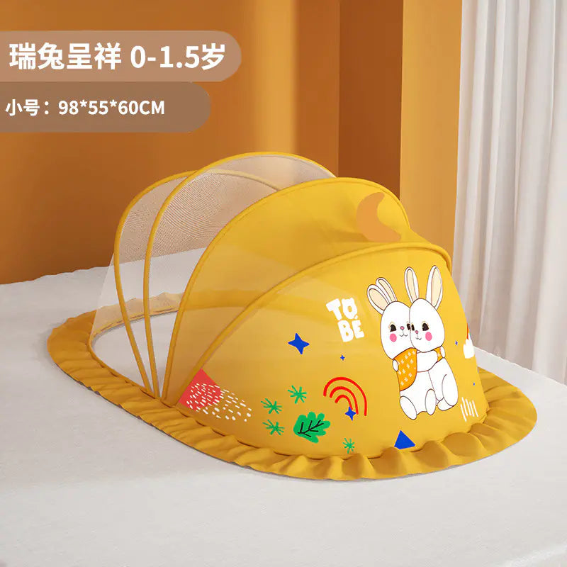 Baby Mosquito Net for Crib - Foldable and Universal - SafeBabyKinder