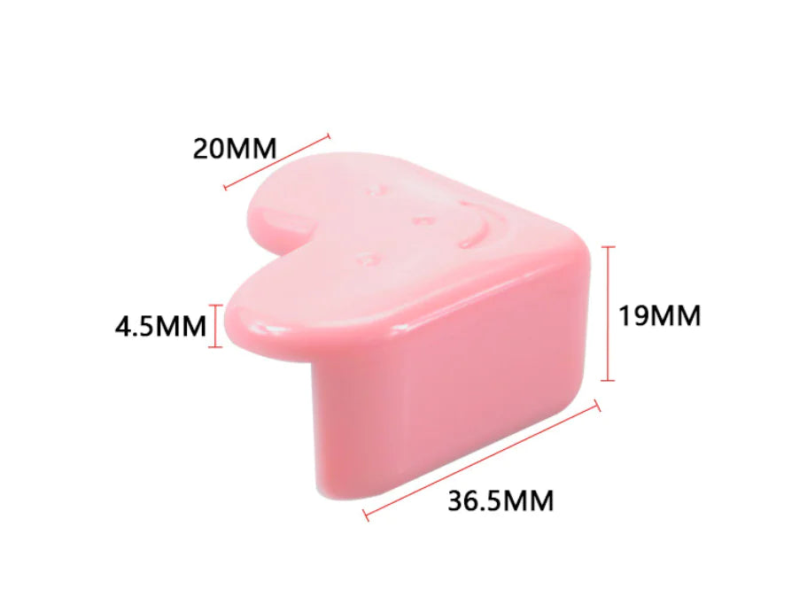 Smiley Face Love Model Corner Protectors for Furniture - SafeBabyKinder