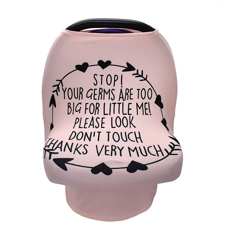 Multi-Function Nursing Cover with Sunshade and Windshield - SafeBabyKinder